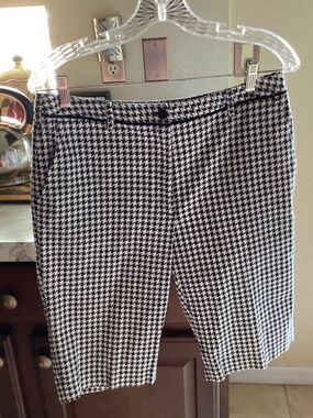 EP Pro Black and White Houndstooth Chinos